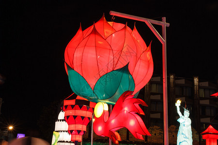 元宵节的灯笼泰国清迈图片