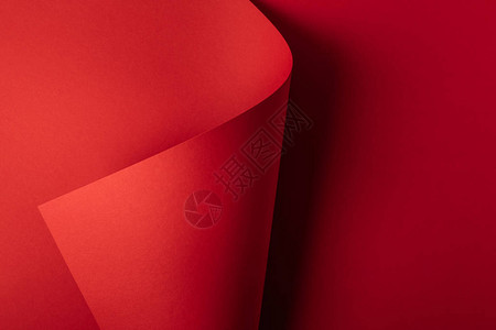 亮红色装饰纸抽象背景背景图片