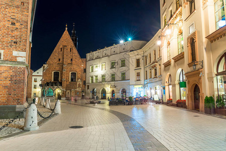 Kraakov市街道图片