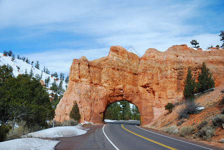 BryceCanyon公园的石门图片