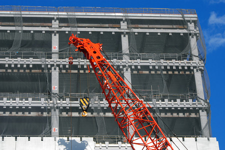 建筑工地建筑物增加图片