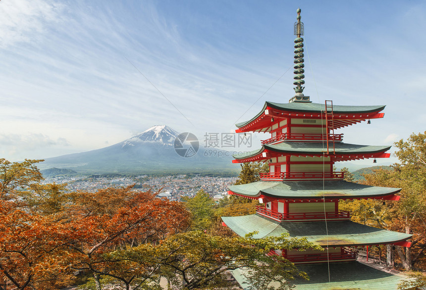 旅行目的地日本福吉田富士图片