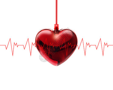 心脏频率的心跳图片