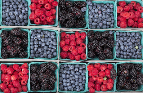 水果草莓蓝莓图片
