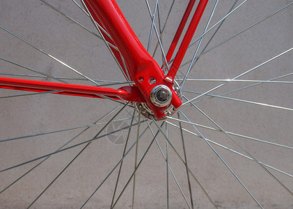 自行车轮的细节背景图片