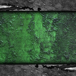 绿色原生绿色本底金属生锈生锈老旧涂料图片