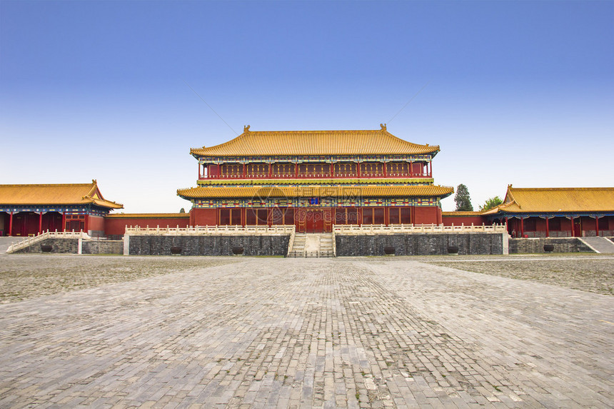 紫禁城内的建筑北京图片