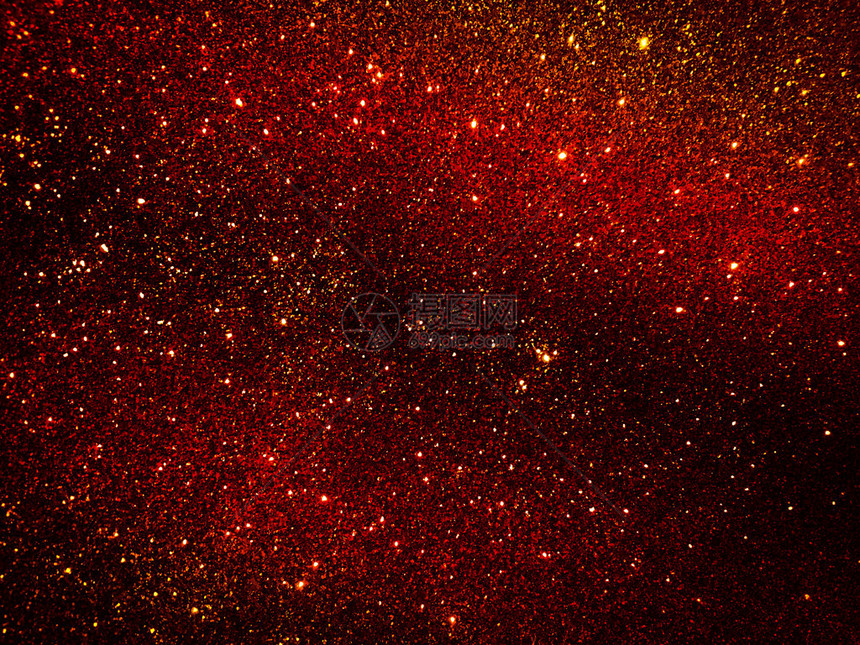 黑色和红色梯度银河图片