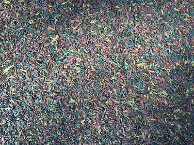 一个操场上橡胶地板的多彩纹理图片