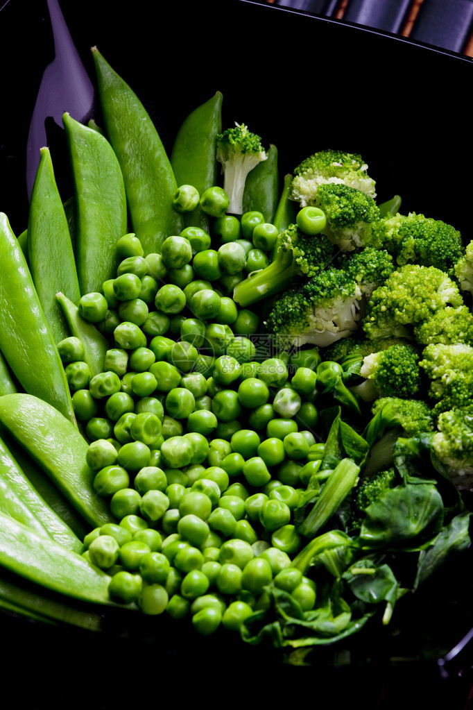 绿色蔬菜静物图片