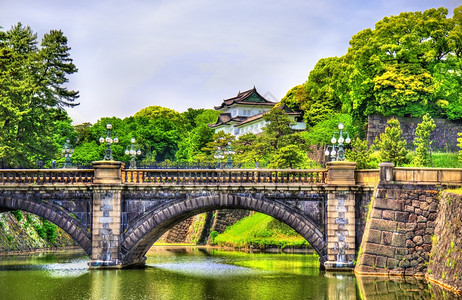 皇宫与日本东京的Niju图片