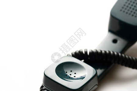 老式的绿色电话听筒图片
