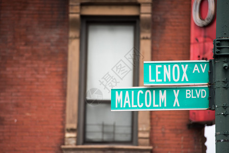 纽约绿新街牌MalcomX图片