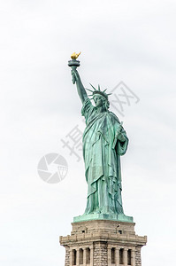 自由女神像自由岛美国图片