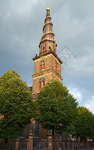 丹麦哥本哈根我们救世主教堂的精华图片