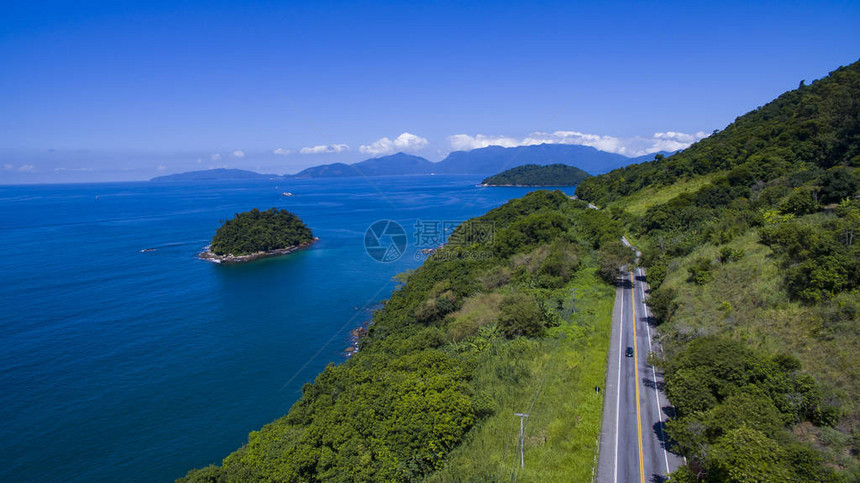 沿海公路安格拉杜斯雷到巴西南美里约图片