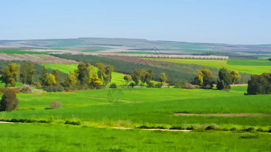 以色列Tabor山脚上的Jez图片