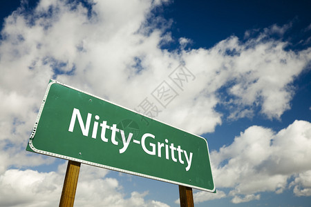 NittyGritty路标云层和天空图片