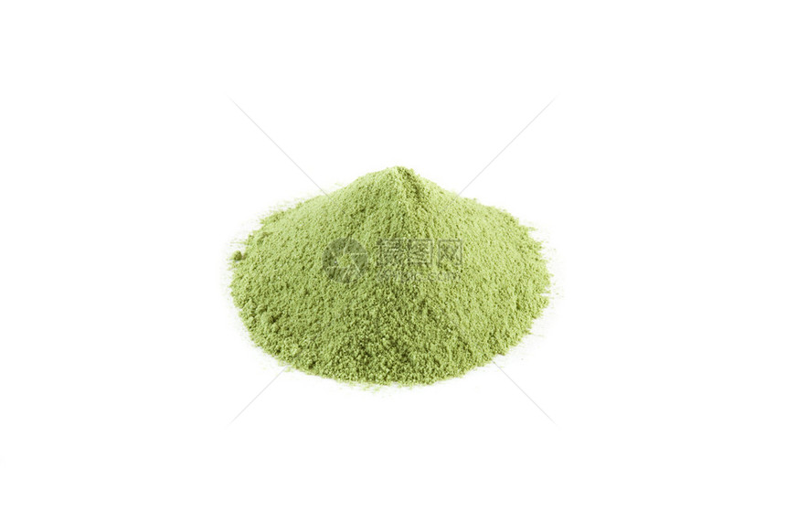 Matcha绿色茶叶日本图片