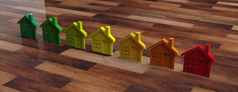 房屋和能源效率概念图片
