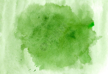 现代绿色手彩水色纹理背景背景图片