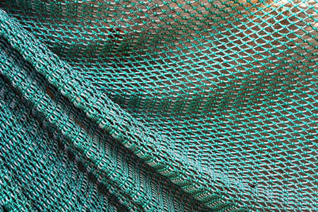 渔网纹理绿色背景图片