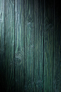 在绿色背景绘的木板条图片