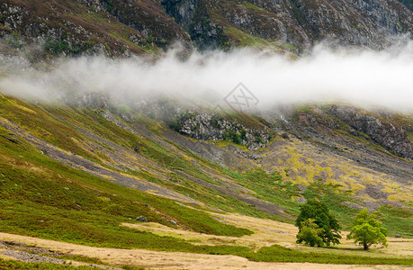 英国苏格兰高地格伦科地区的美丽风景Gl图片