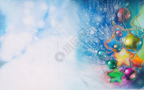 圣诞节背景图象雪星球图片