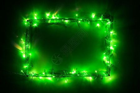 绿灯圣诞框架图片