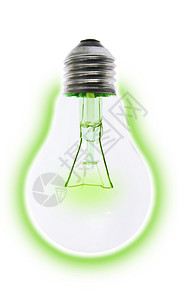 灯泡照明绿色节能保护能源背景图片