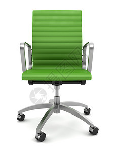 现代绿色办公椅背景图片