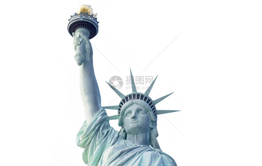 纽约市的自由女神像图片