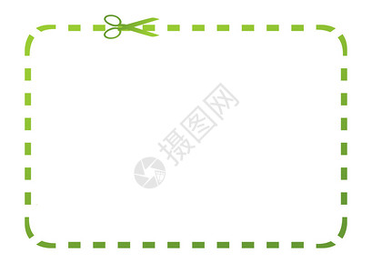 空白的生态绿色优惠券背景图片