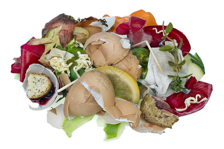 垃圾倾倒食品图片