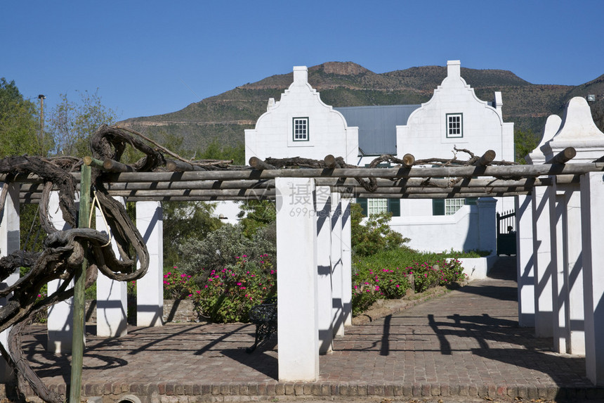 南非东开普省格拉夫雷内特GraaffReinet的ReinetHouse葡萄园图片