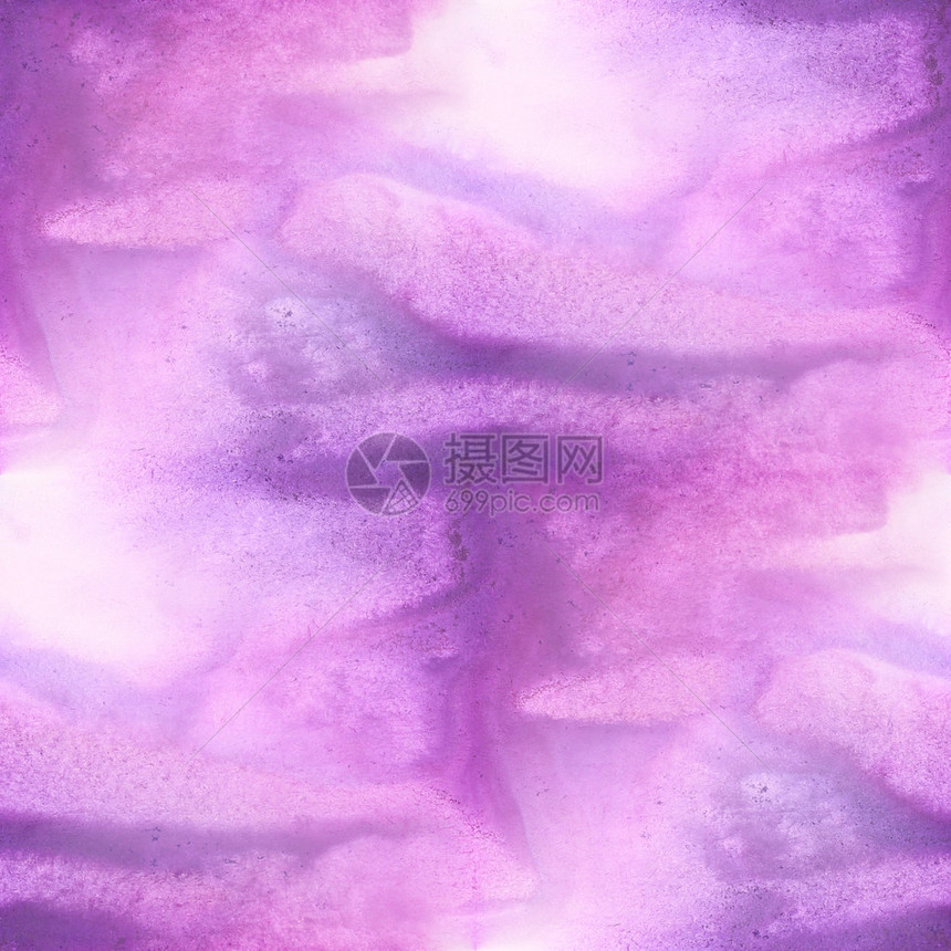 水彩紫色粉红无缝纹理图片
