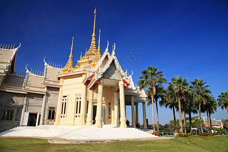 Ratchasima或Korat的泰国大寺庙图片