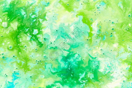 绿色油漆纹理丙烯酸背景图片