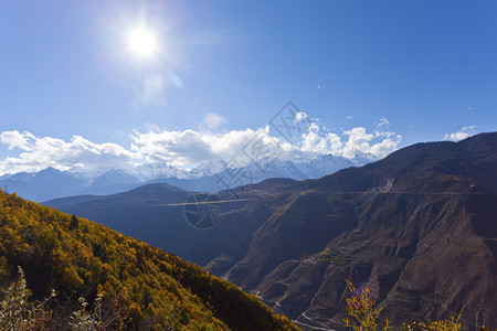 雪山风景图片