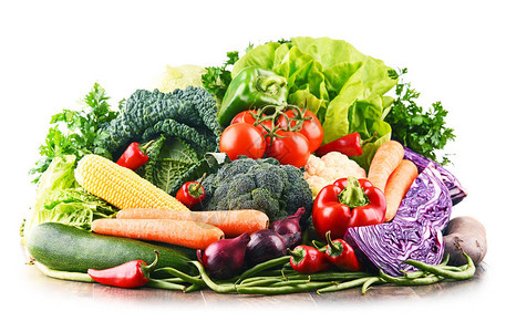 各类健康有机蔬菜水果图片