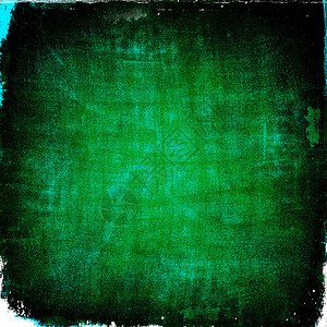 背景的抽象grunge绿墙图片