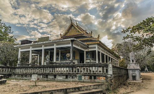 柬埔寨暹粒附近的金边寺图片