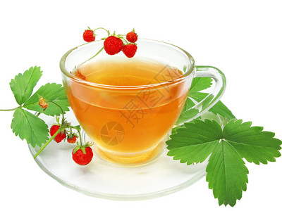 野草莓果红茶图片