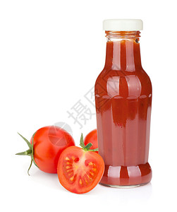番茄酱西红柿和成熟的西红图片