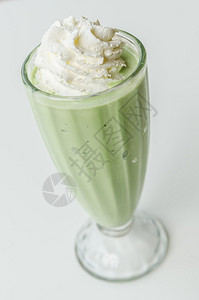 绿茶冰沙玻璃图片