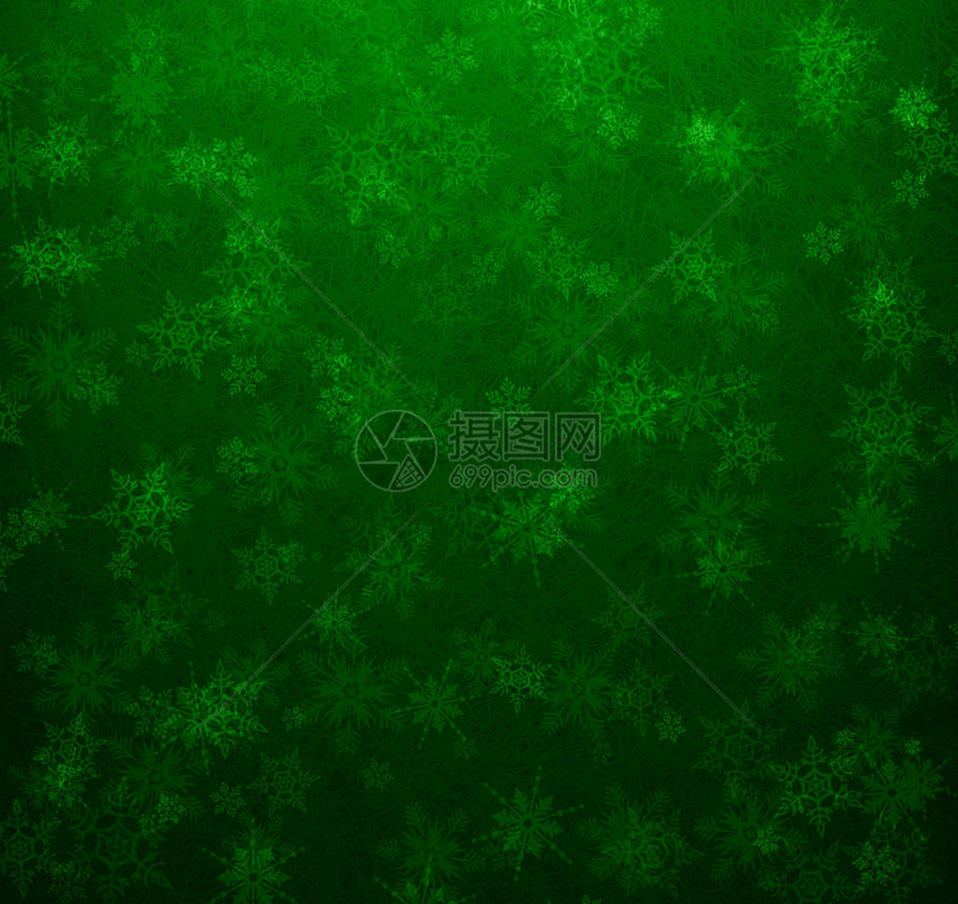 圣诞背景绿色图片