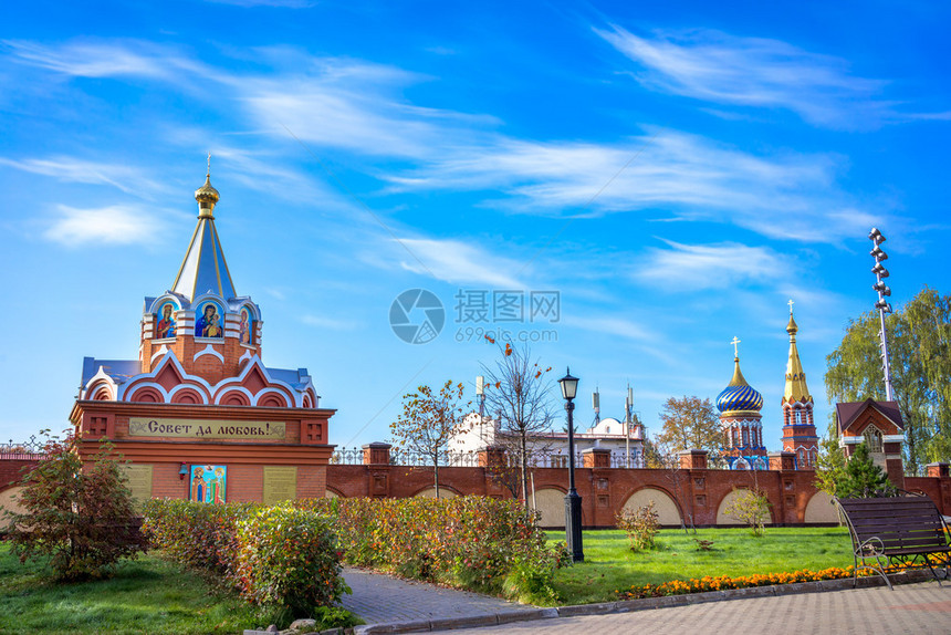 俄罗斯喀山圣母教堂伊日夫斯克图片