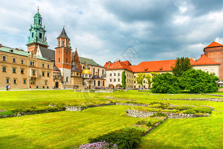 波兰克拉科夫的Wawel大教堂图片