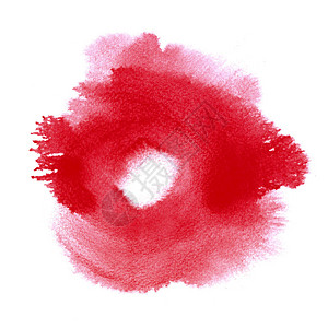 抽象的红色水彩手绘背景图片